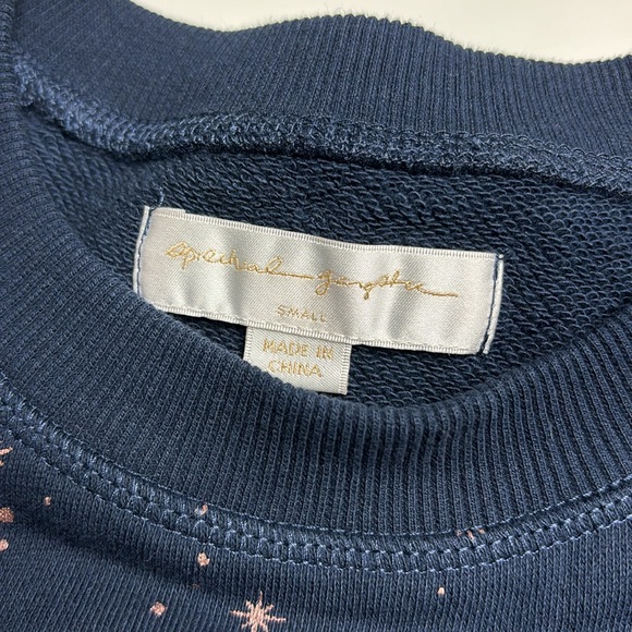 Spiritual Gangster Navy Blue Zodiac Bridget Raglan Pullover, Sz S NWT - Picture 7 of 12